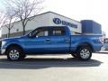 2010 Blue Flame Metallic Ford F150 XLT SuperCrew 4x4  photo #5