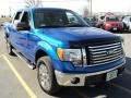 2010 Blue Flame Metallic Ford F150 XLT SuperCrew 4x4  photo #8