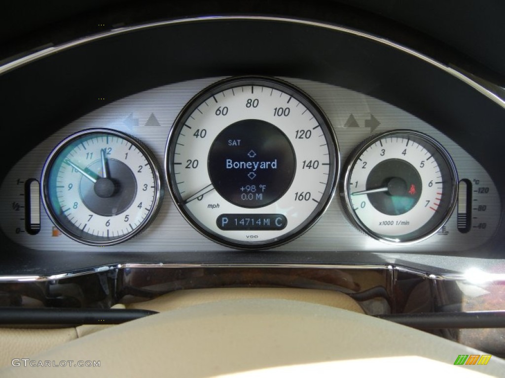2011 Mercedes-Benz CLS 550 Gauges Photo #62223965