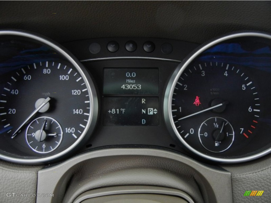 2009 Mercedes-Benz GL 450 4Matic Gauges Photos