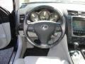 2008 Lexus GS Light Gray Interior Steering Wheel Photo