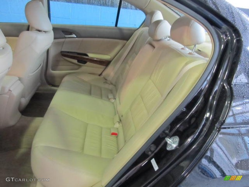 2009 Accord EX-L Sedan - Crystal Black Pearl / Ivory photo #9