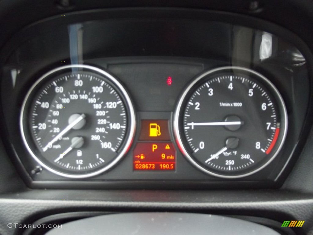 2008 BMW 3 Series 335i Sedan Gauges Photo #62225443