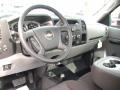 Dark Titanium 2012 Chevrolet Silverado 2500HD Work Truck Regular Cab 4x4 Commercial Dashboard