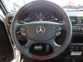 2012 Mercedes-Benz G Black Interior Steering Wheel Photo