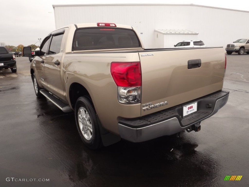 2007 Tundra SR5 CrewMax - Desert Sand Mica / Beige photo #5