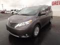 2012 Predawn Gray Mica Toyota Sienna XLE  photo #3