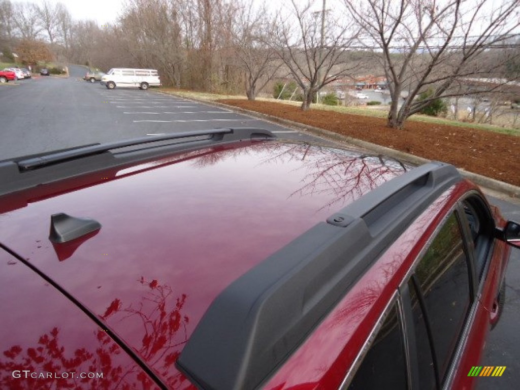 2012 Outback 2.5i Limited - Ruby Red Pearl / Off Black photo #11