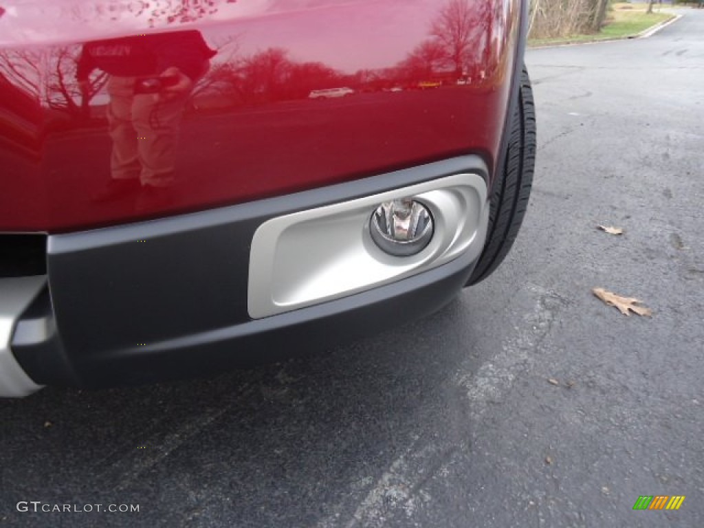 2012 Outback 2.5i Limited - Ruby Red Pearl / Off Black photo #14