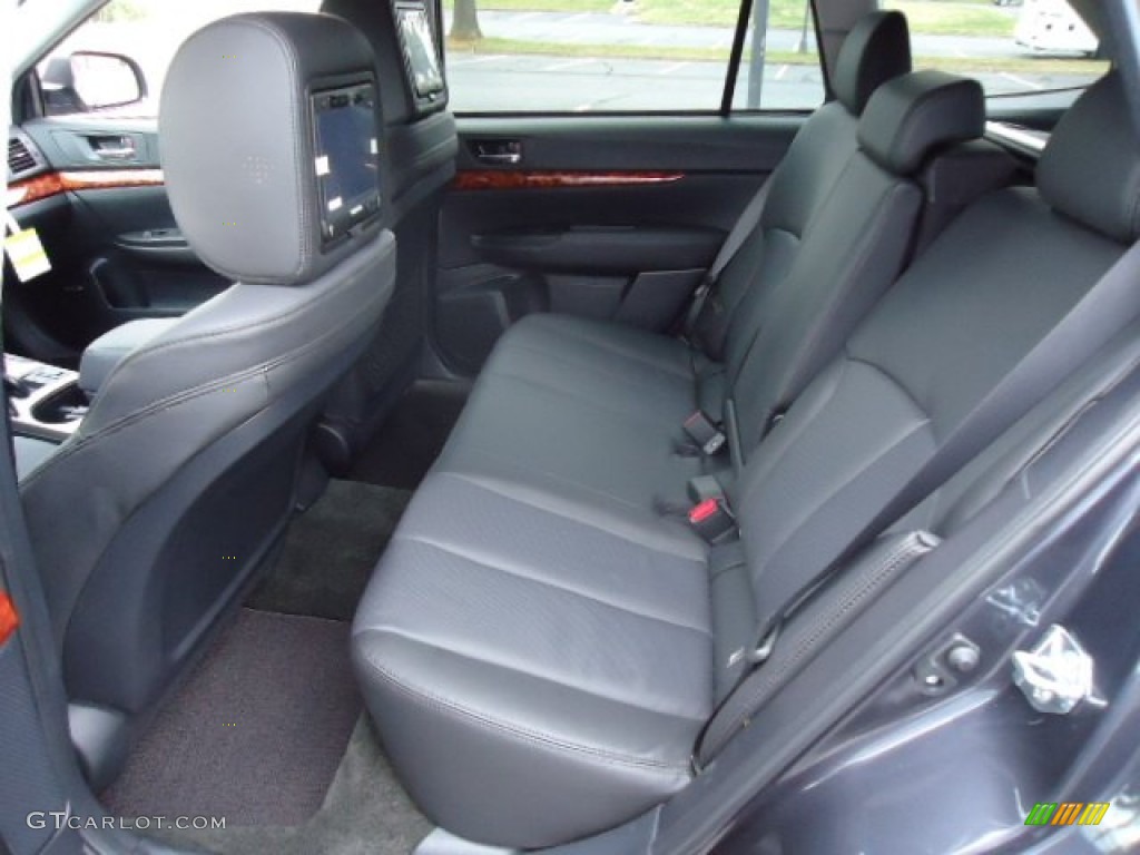 2012 Outback 2.5i Limited - Ruby Red Pearl / Off Black photo #16