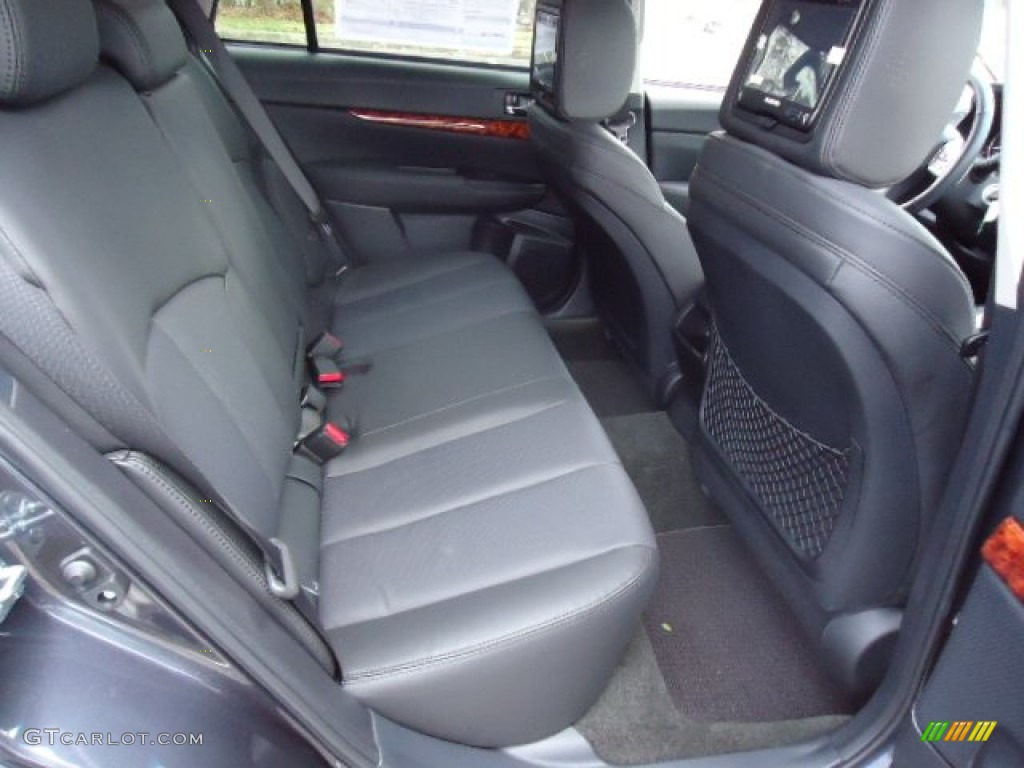 2012 Outback 2.5i Limited - Ruby Red Pearl / Off Black photo #18