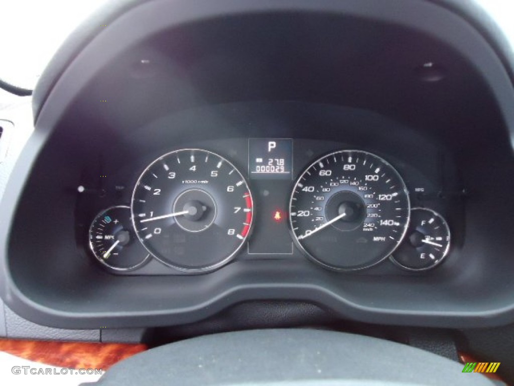 2012 Outback 2.5i Limited - Ruby Red Pearl / Off Black photo #20