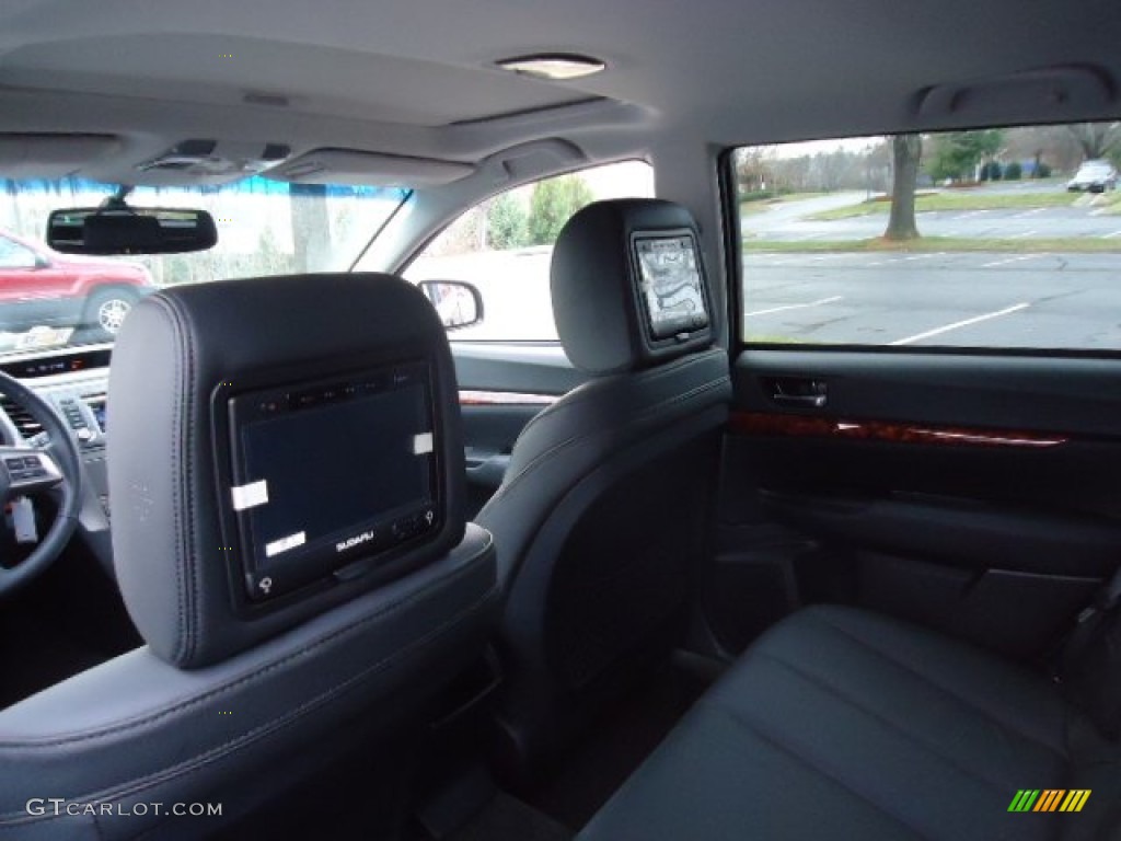 2012 Outback 2.5i Limited - Ruby Red Pearl / Off Black photo #39