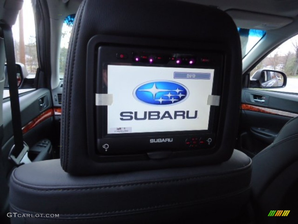 2012 Outback 2.5i Limited - Ruby Red Pearl / Off Black photo #40