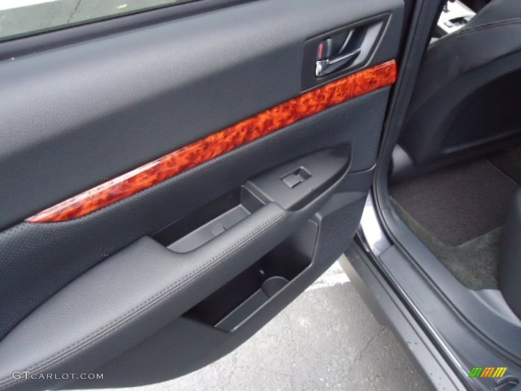 2012 Outback 2.5i Limited - Ruby Red Pearl / Off Black photo #41