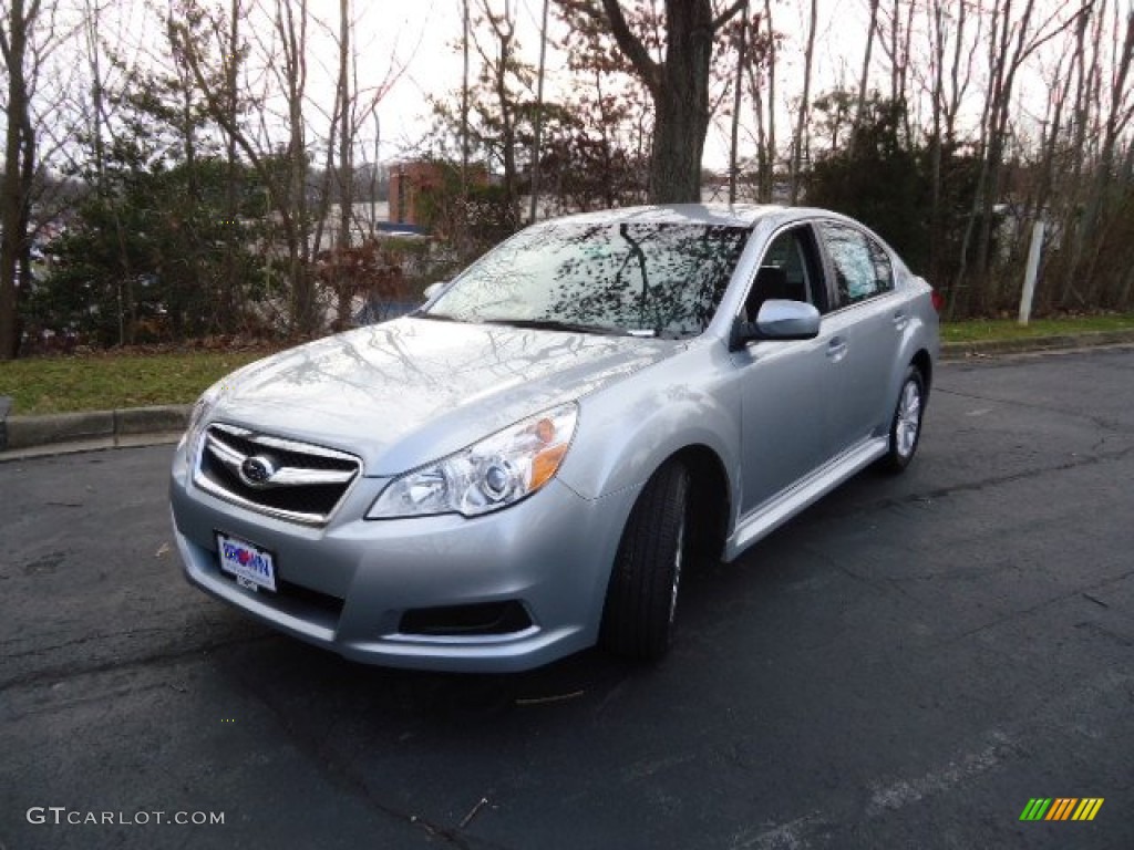 2012 Legacy 2.5i Premium - Ice Silver Metallic / Off Black photo #3
