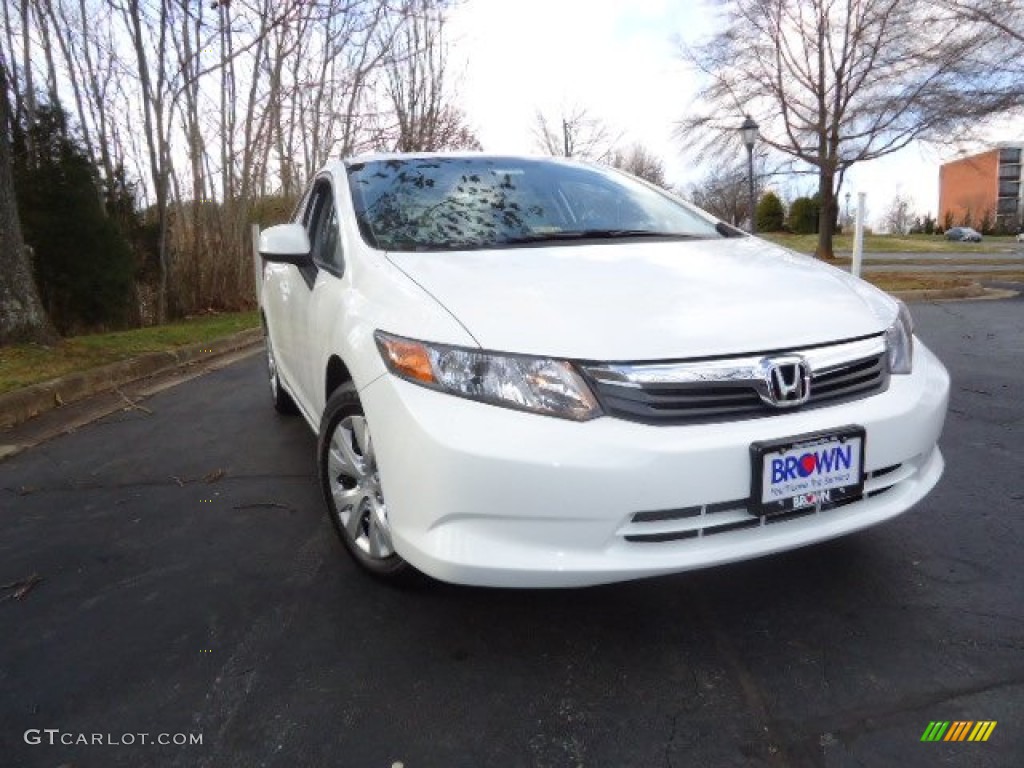 Taffeta White Honda Civic