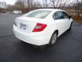 2012 Taffeta White Honda Civic LX Sedan  photo #7