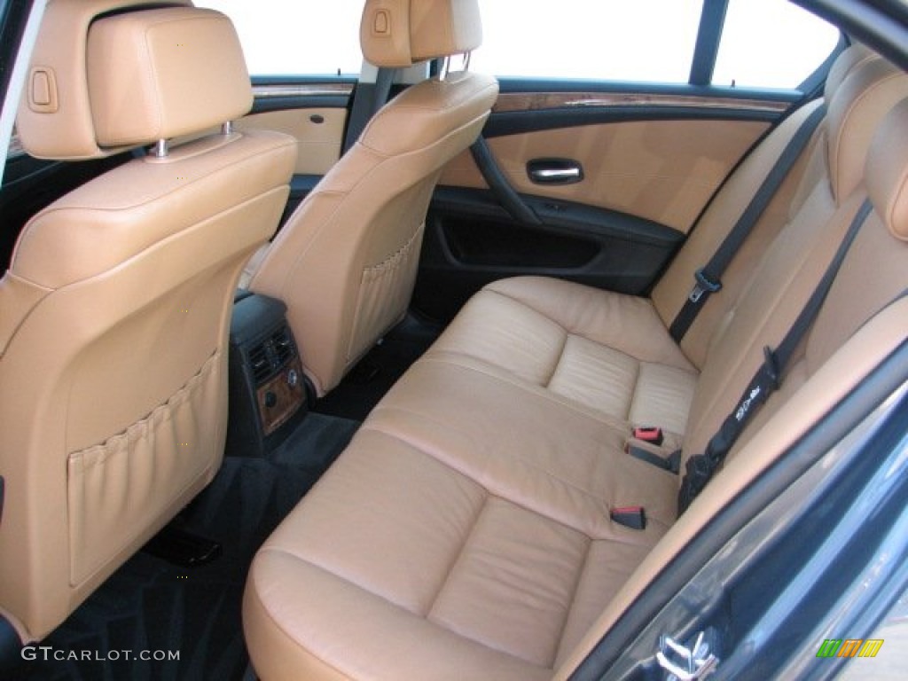 Natural Brown Interior 2008 BMW 5 Series 535xi Sedan Photo #62232024
