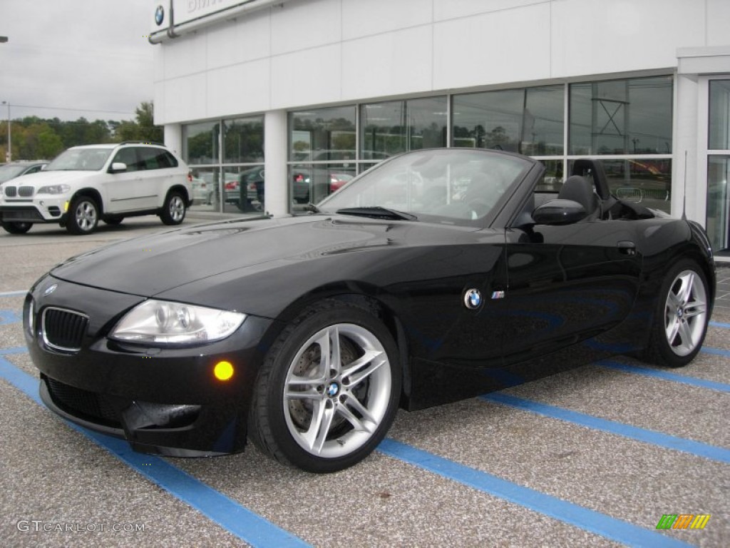 Black Sapphire Metallic 2007 BMW M Roadster Exterior Photo #62232176