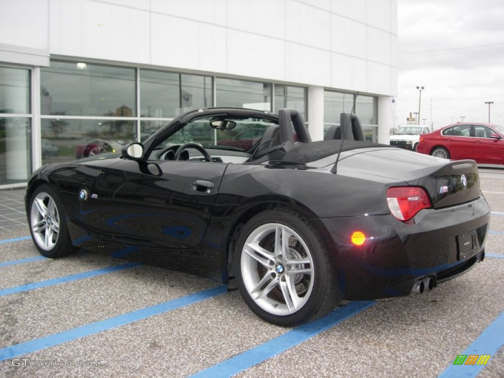Black Sapphire Metallic 2007 BMW M Roadster Exterior Photo #62232194