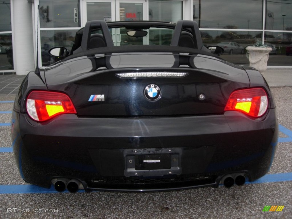 Black Sapphire Metallic 2007 BMW M Roadster Exterior Photo #62232255