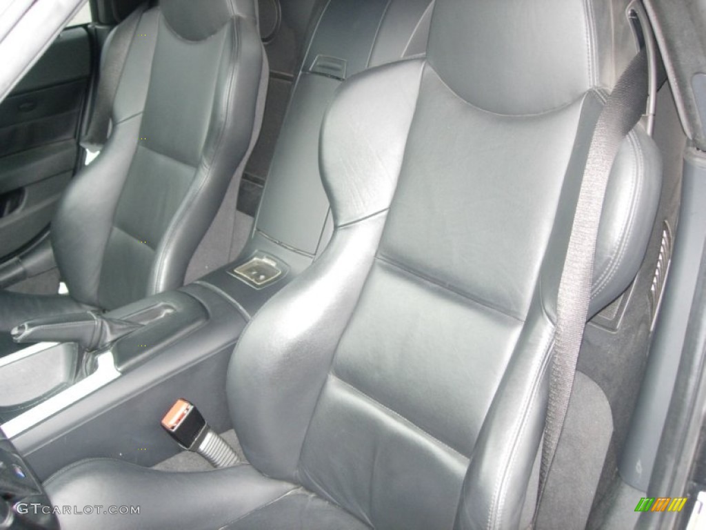 Black Interior 2007 BMW M Roadster Photo #62232292