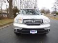 2012 Alabaster Silver Metallic Honda Pilot EX-L 4WD  photo #2