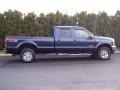 2004 True Blue Metallic Ford F250 Super Duty Lariat Crew Cab 4x4  photo #19