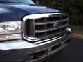 2004 True Blue Metallic Ford F250 Super Duty Lariat Crew Cab 4x4  photo #27