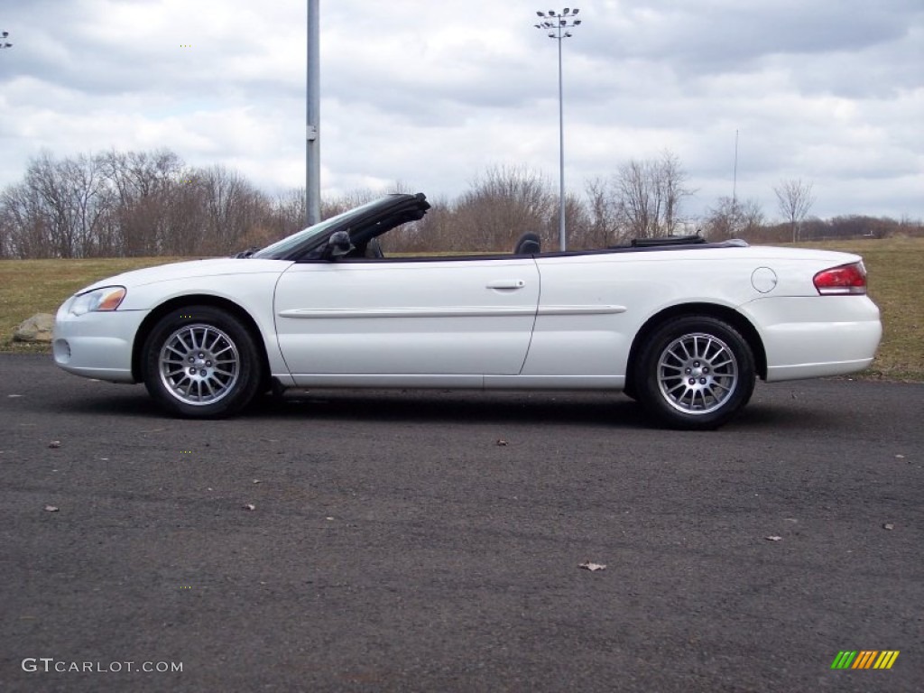 Stone White 2004 Chrysler Sebring LX Convertible Exterior Photo #62233985