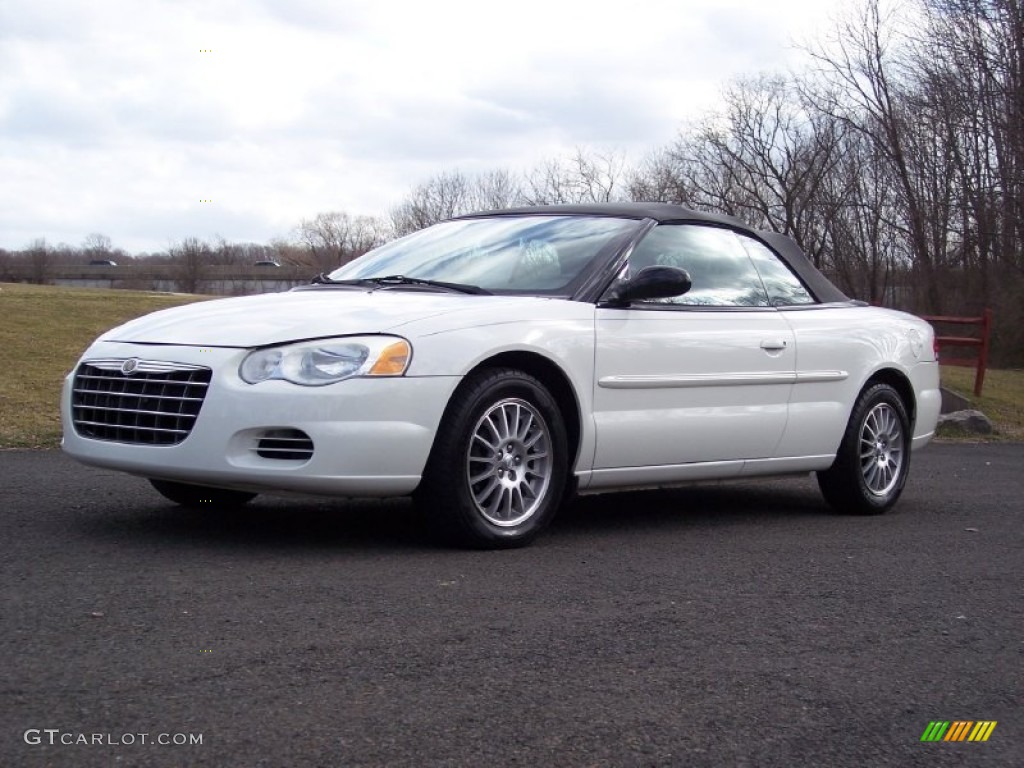 Stone White 2004 Chrysler Sebring LX Convertible Exterior Photo #62234009