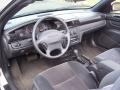 Dark Slate Gray 2004 Chrysler Sebring LX Convertible Interior Color