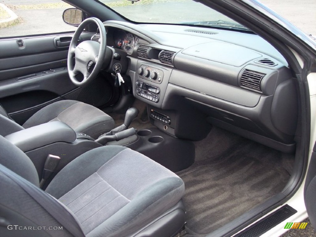 2004 Chrysler Sebring LX Convertible Dark Slate Gray Dashboard Photo #62234226