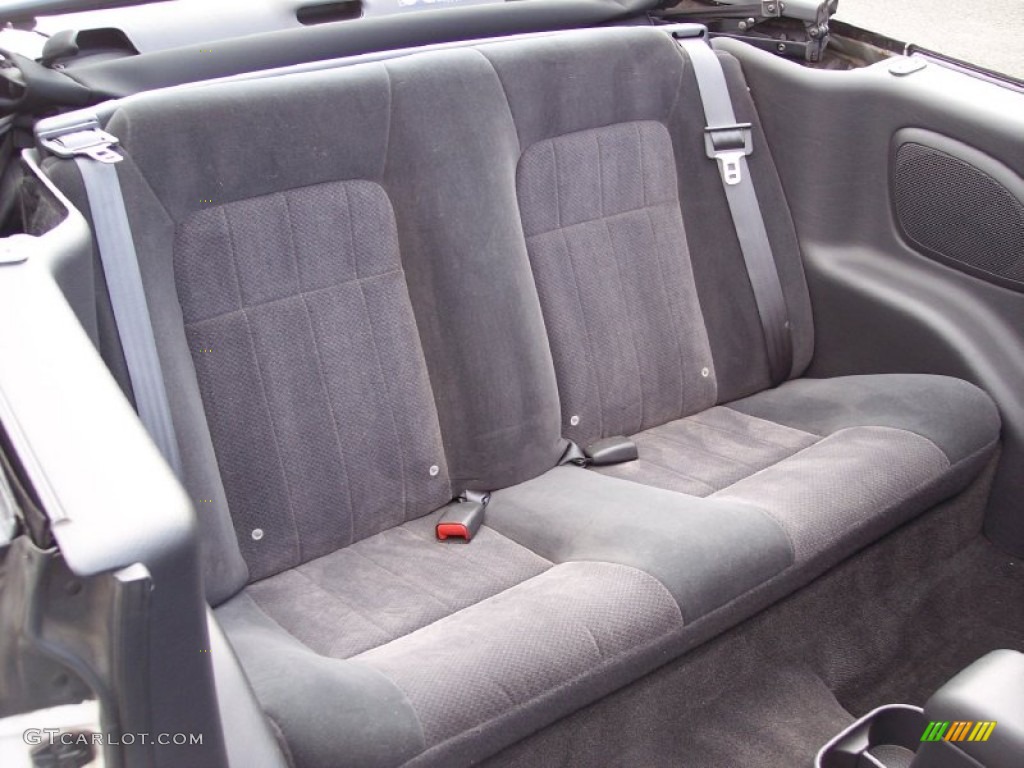 2004 Chrysler Sebring LX Convertible Rear Seat Photo #62234263