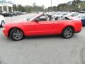 Race Red 2012 Ford Mustang V6 Premium Convertible Exterior