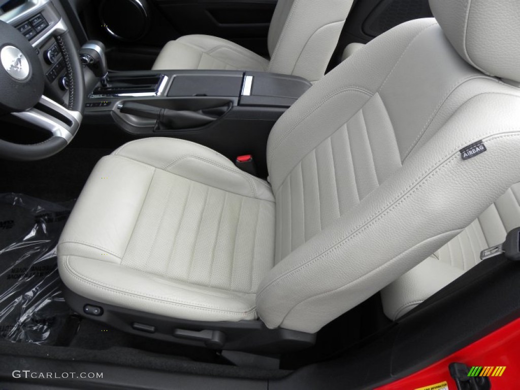 2012 Ford Mustang V6 Premium Convertible Front Seat Photo #62235009