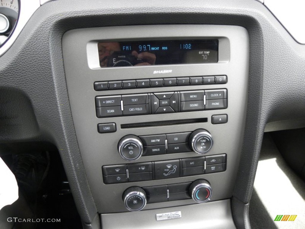 2012 Ford Mustang V6 Premium Convertible Controls Photo #62235106