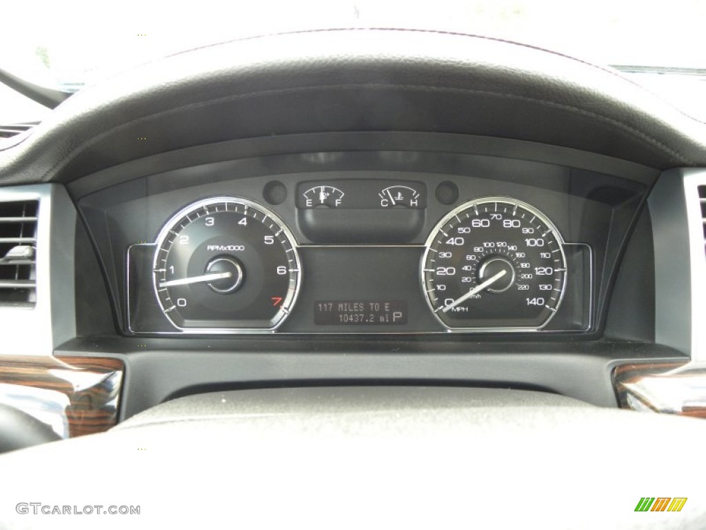 2009 Lincoln MKS Sedan Gauges Photo #62235549