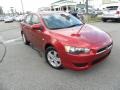 2009 Rally Red Pearl Mitsubishi Lancer ES  photo #1