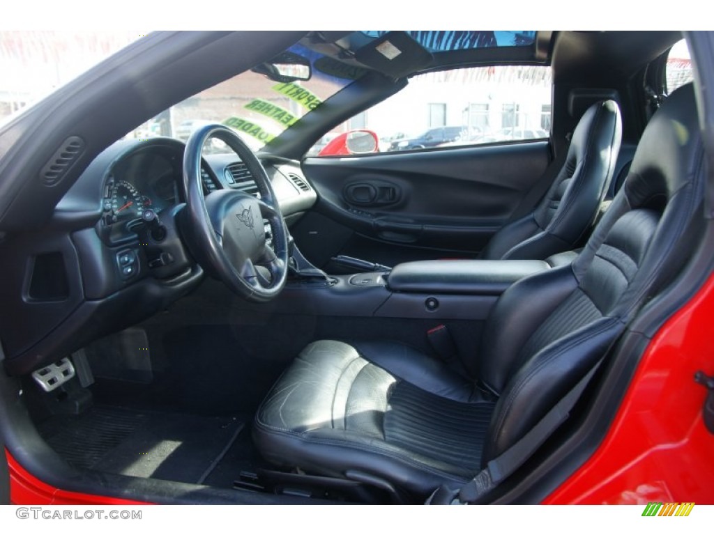 2004 Corvette Coupe - Torch Red / Black photo #7