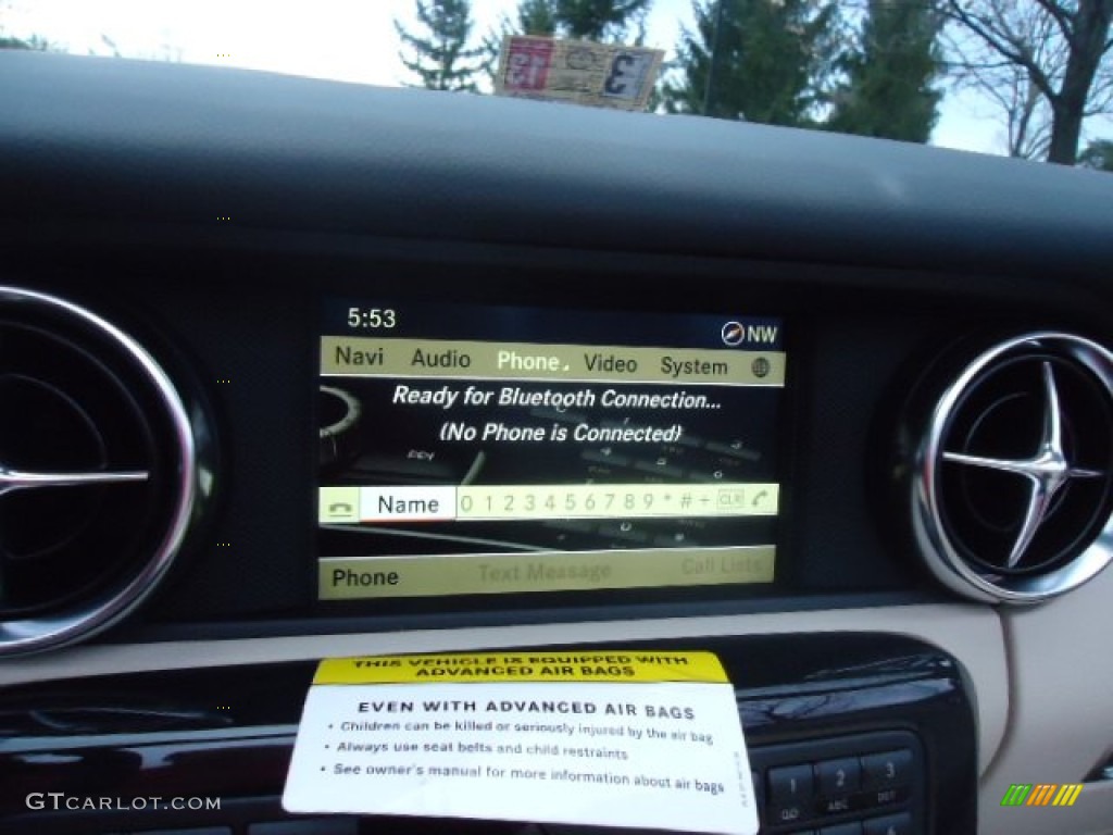2012 SLK 250 Roadster - Black / Sahara Beige photo #27