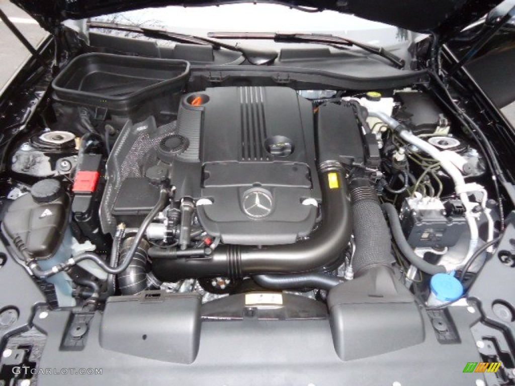 2012 Mercedes-Benz SLK 250 Roadster 1.8 Liter GDI Turbocharged DOHC 16-Valve VVT 4 Cylinder Engine Photo #62237470