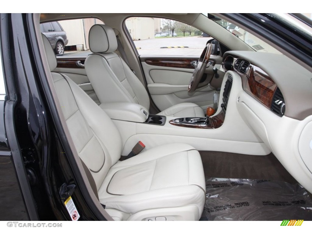 Ivory/Mocha Interior 2008 Jaguar XJ Vanden Plas Photo #62239318