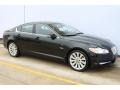 2009 Ultimate Black Metallic Jaguar XF Luxury  photo #2