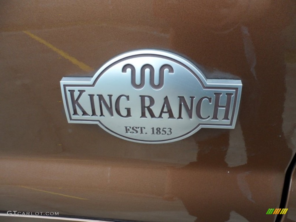 2011 Ford F250 Super Duty King Ranch Crew Cab 4x4 Marks and Logos Photo #62240059