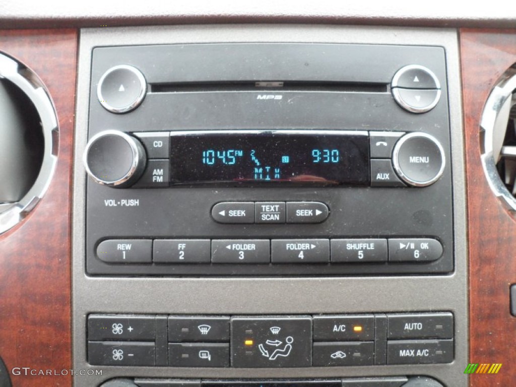 2011 Ford F250 Super Duty King Ranch Crew Cab 4x4 Audio System Photo #62240236