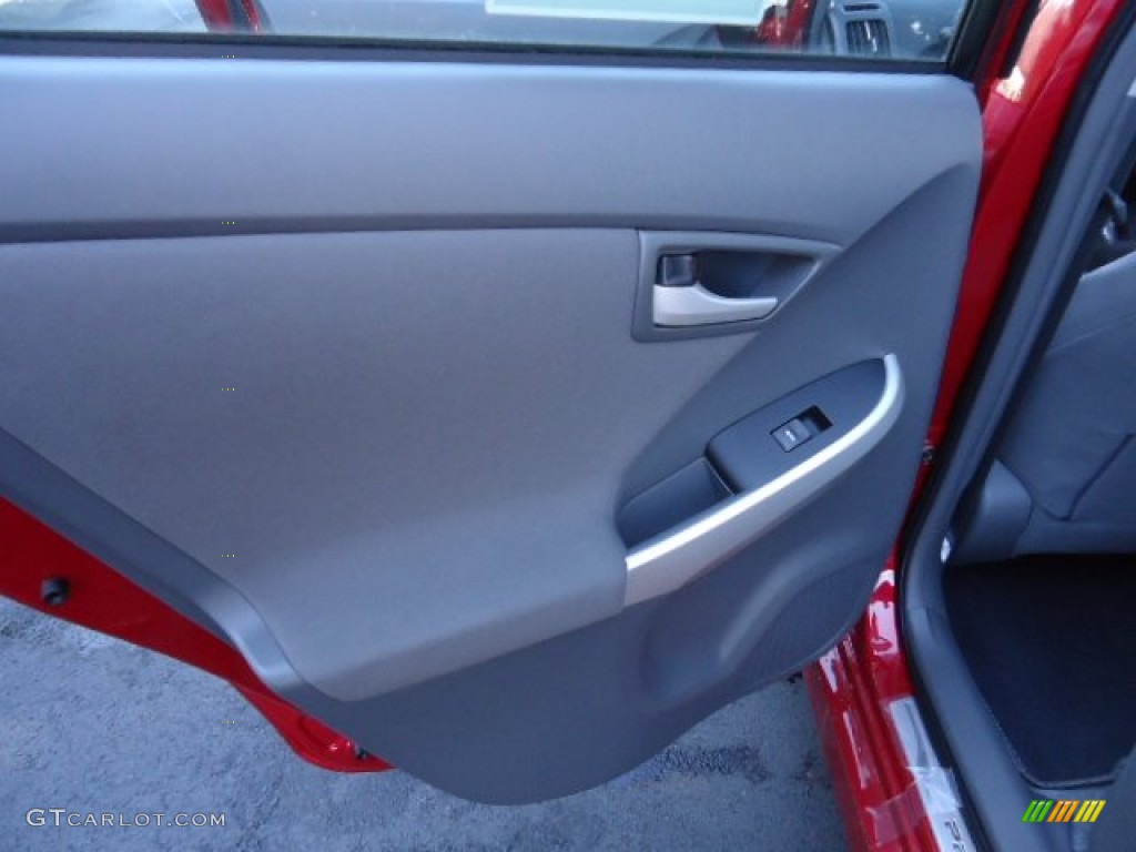 2011 Prius Hybrid II - Winter Gray Metallic / Dark Gray photo #35