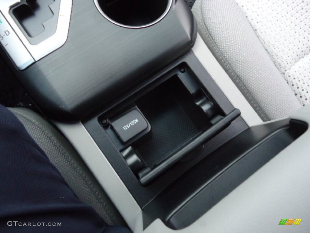 2012 Camry LE - Clearwater Blue Metallic / Ash photo #28