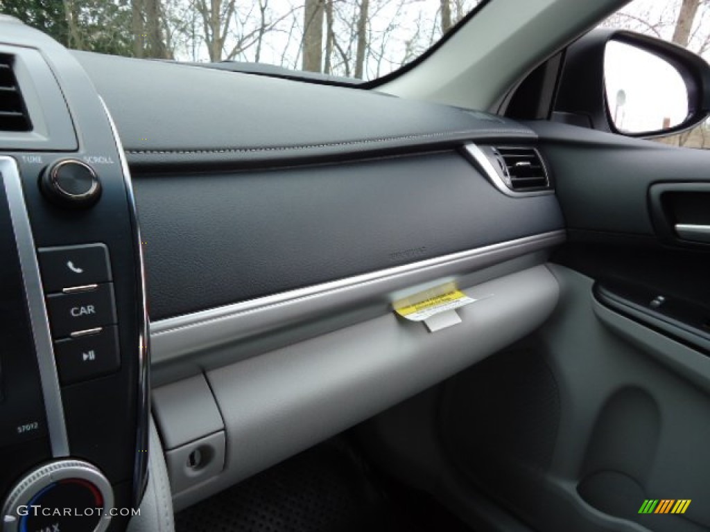 2012 Camry LE - Clearwater Blue Metallic / Ash photo #32